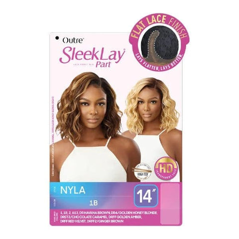 Outre Synthetic Sleeklay Part HD Lace Front Wig - NYLA - SoGoodBB.com