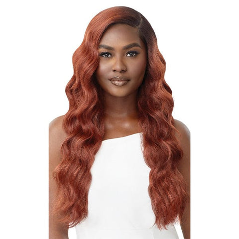 Outre Synthetic Sleeklay Part HD Lace Front Wig - OSIANNA - SoGoodBB.com