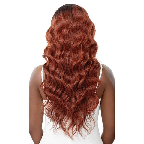 Outre Synthetic Sleeklay Part HD Lace Front Wig - OSIANNA - SoGoodBB.com
