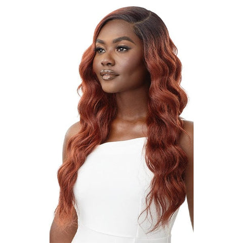 Outre Synthetic Sleeklay Part HD Lace Front Wig - OSIANNA - SoGoodBB.com