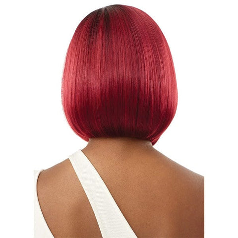 Outre Synthetic Sleeklay Part HD Lace Front Wig - PERI - SoGoodBB.com