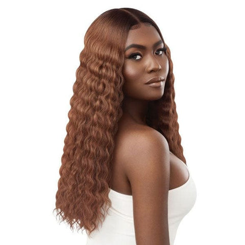 Outre Synthetic Sleeklay Part HD Lace Front Wig - PERLA - SoGoodBB.com