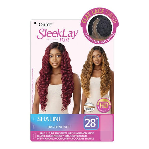 Outre Synthetic Sleeklay Part HD Lace Front Wig - SHALINI - SoGoodBB.com