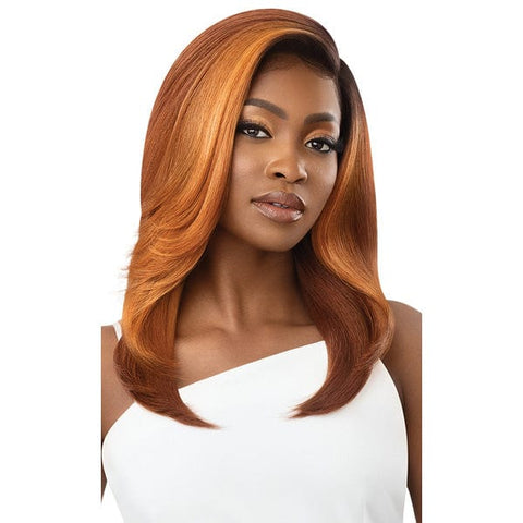 Outre Synthetic Sleeklay Part HD Lace Front Wig - VERNISHA - SoGoodBB.com