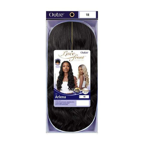 Outre Synthetic Swiss HD Lace Front Wig - ARLENA - SoGoodBB.com