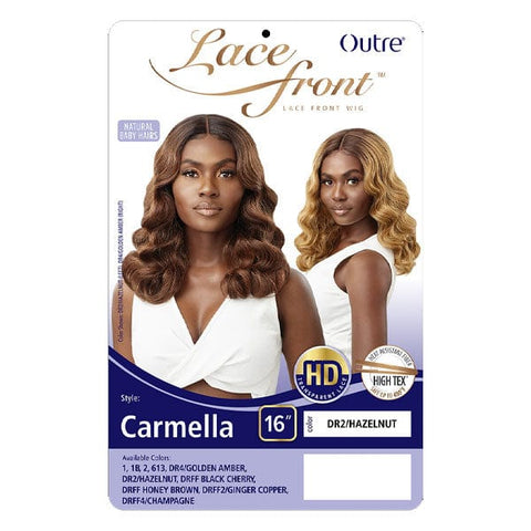 Outre Synthetic Swiss HD Lace Front Wig - CARMELLA - SoGoodBB.com