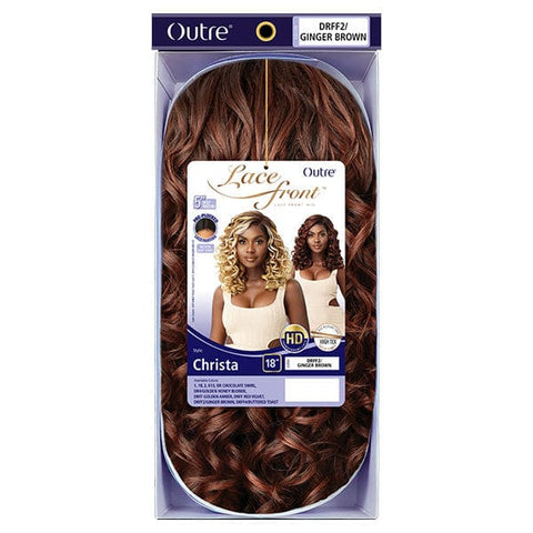 Outre Synthetic Swiss HD Lace Front Wig - CHRISTA - SoGoodBB.com