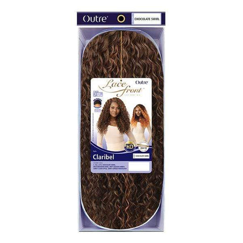 Outre Synthetic Swiss HD Lace Front Wig - CLARIBEL - SoGoodBB.com
