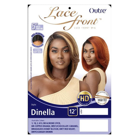 Outre Synthetic Swiss HD Lace Front Wig - DINELLA - SoGoodBB.com