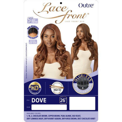 Outre Synthetic Swiss HD Lace Front Wig - DOVE - SoGoodBB.com