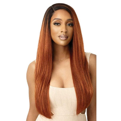 Outre Synthetic Swiss HD Lace Front Wig - ELOWIN - SoGoodBB.com