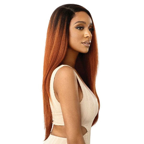 Outre Synthetic Swiss HD Lace Front Wig - ELOWIN - SoGoodBB.com