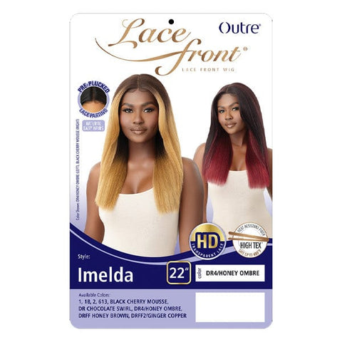 Outre Synthetic Swiss HD Lace Front Wig - IMELDA - SoGoodBB.com