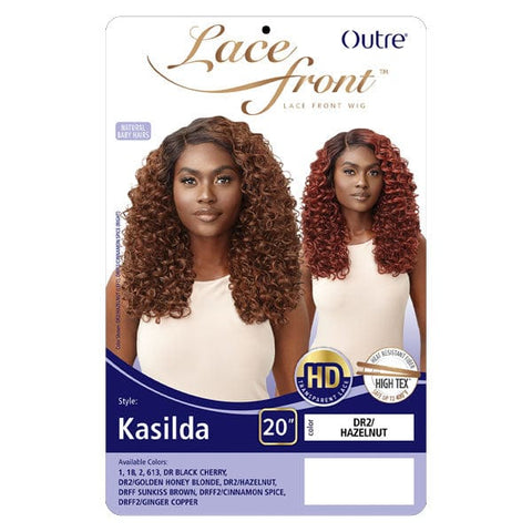 Outre Synthetic Swiss HD Lace Front Wig - KASILDA - SoGoodBB.com