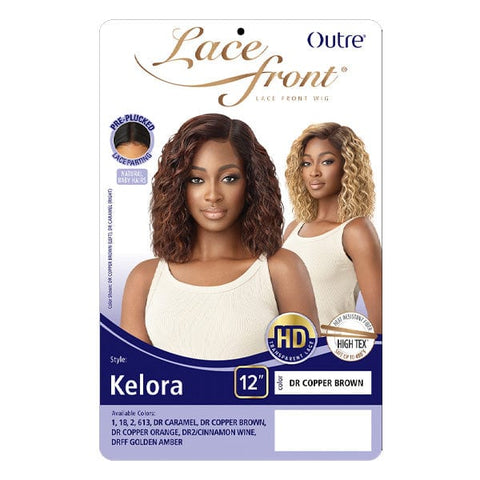 Outre Synthetic Swiss HD Lace Front Wig - KELORA - SoGoodBB.com