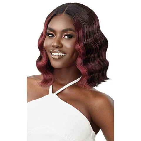 Outre Synthetic Swiss HD Lace Front Wig - LEDINA - SoGoodBB.com