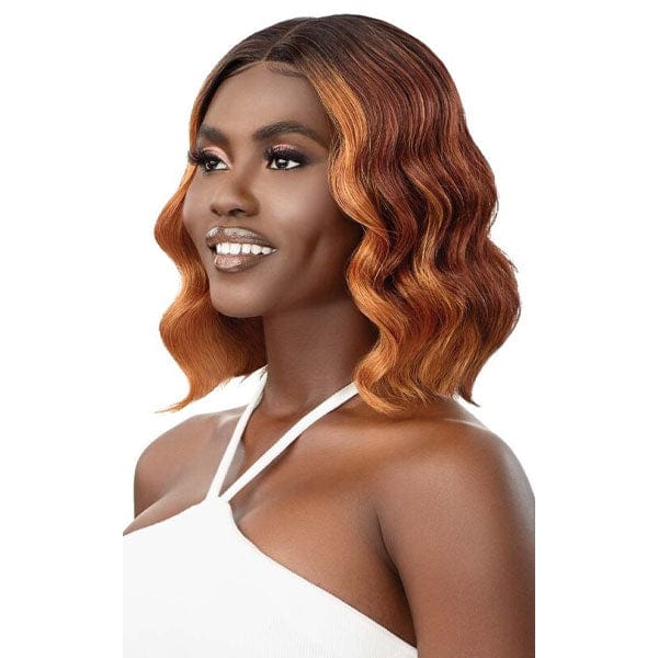 Outre Synthetic Swiss HD Lace Front Wig - LEDINA - SoGoodBB.com