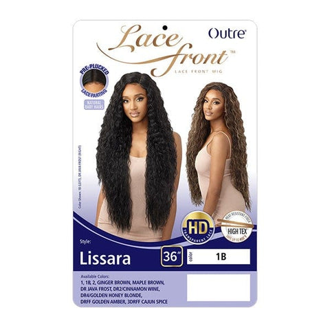 Outre Synthetic Swiss HD Lace Front Wig - LISSARA - SoGoodBB.com