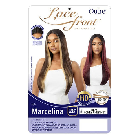 Outre Synthetic Swiss HD Lace Front Wig - MARCELINA - SoGoodBB.com