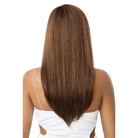 Outre Synthetic Swiss HD Lace Front Wig - NATURAL YAKI 22″ - SoGoodBB.com