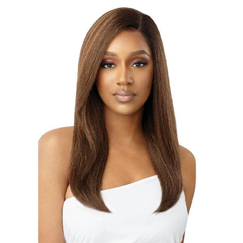 Outre Synthetic Swiss HD Lace Front Wig - NATURAL YAKI 22″ - SoGoodBB.com