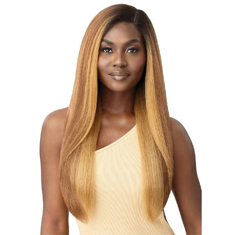 Outre Synthetic Swiss HD Lace Front Wig - NATURAL YAKI 26" - SoGoodBB.com