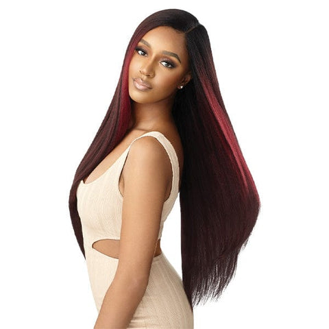 Outre Synthetic Swiss HD Lace Front Wig - NATURAL YAKI 30" - SoGoodBB.com