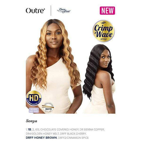 Outre Synthetic Swiss HD Lace Front Wig - SONYA - SoGoodBB.com