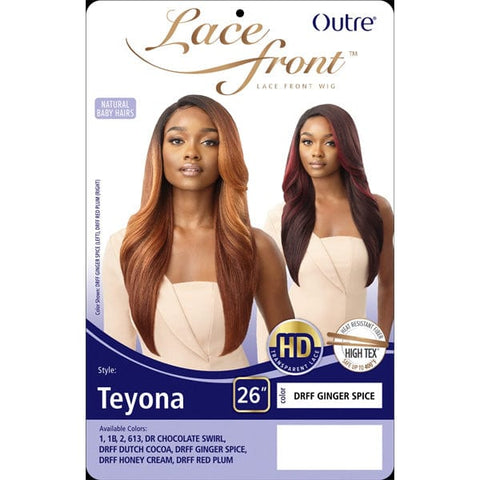 Outre Synthetic Swiss HD Lace Front Wig - TEYONA - SoGoodBB.com