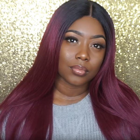 Outre Synthetic Swiss Lace Front Wig - PENELOPE - SoGoodBB.com