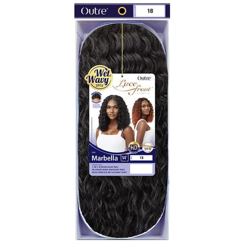 Outre Synthetic Swiss Wet & Wavy Lace Front Wig - MARBELLA - SoGoodBB.com