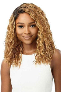 Outre Synthetic Swiss Wet & Wavy Lace Front Wig - MARION - SoGoodBB.com