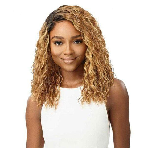 Outre Synthetic Swiss Wet & Wavy Lace Front Wig - MARION - SoGoodBB.com
