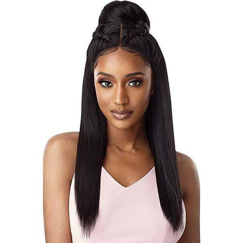 Outre Synthetic Swiss X Lace Front Wig - TAVIA BLOW OUT STRAIGHT - SoGoodBB.com
