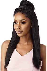 Outre Synthetic Swiss X Lace Front Wig - TAVIA BLOW OUT STRAIGHT - SoGoodBB.com