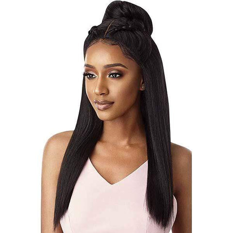 Outre Synthetic Swiss X Lace Front Wig - TAVIA BLOW OUT STRAIGHT - SoGoodBB.com