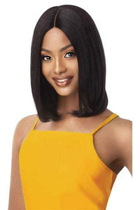 Outre The Daily Wig 100% Human Hair Wet & Wavy Wig - LAYER BOB 16" - SoGoodBB.com
