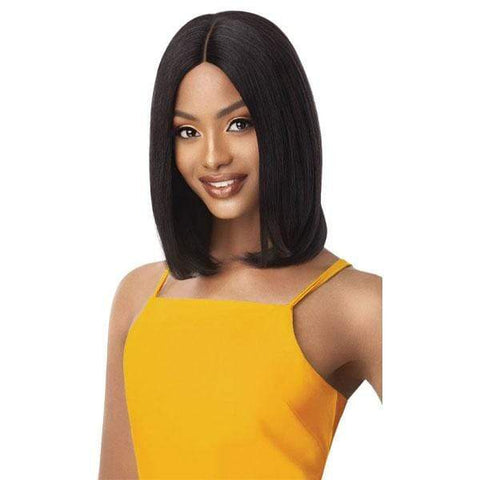 Outre The Daily Wig 100% Human Hair Wet & Wavy Wig - LAYER BOB 16" - SoGoodBB.com