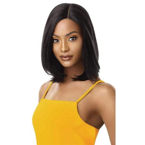 Outre The Daily Wig 100% Human Hair Wet & Wavy Wig - LAYER BOB 16" - SoGoodBB.com