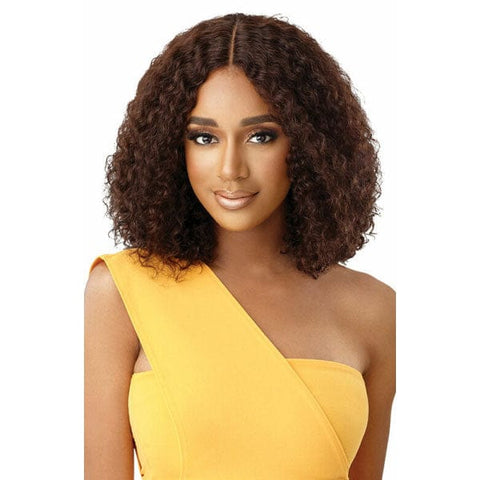 Outre The Daily Wig 100% Human Hair Wet & Wavy Wig - NATURAL DEEP 14" - SoGoodBB.com