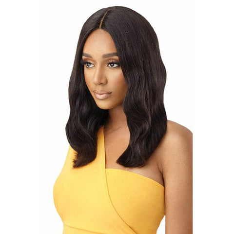 Outre The Daily Wig 100% Human Hair Wet & Wavy Wig - NATURAL DEEP 14" - SoGoodBB.com