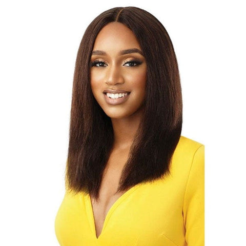 Outre The Daily Wig 100% Human Hair Wet & Wavy Wig - NATURAL DEEP 16" - Clearance - SoGoodBB.com
