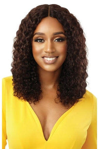 Outre The Daily Wig 100% Human Hair Wet & Wavy Wig - NATURAL DEEP 16" - Clearance - SoGoodBB.com