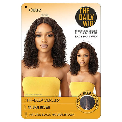 Outre The Daily Wig 100% Human Hair Wig - DEEP CURL 16" - SoGoodBB.com