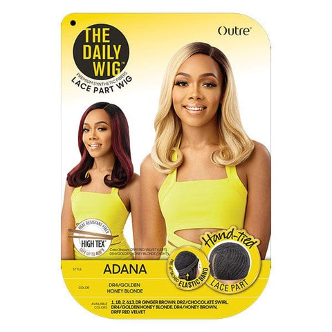 Outre The Daily Wig Synthetic Hair Lace Part Wig - ADANA - SoGoodBB.com