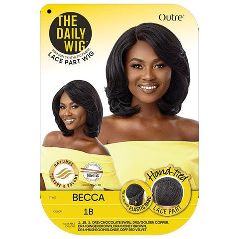 Outre The Daily Wig Synthetic Hair Lace Part Wig - BECCA - SoGoodBB.com