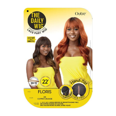 Outre The Daily Wig Synthetic Hair Lace Part Wig - FLORIS - SoGoodBB.com
