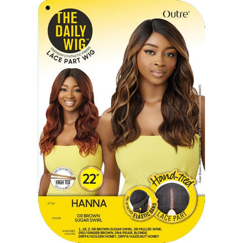 Outre The Daily Wig Synthetic Hair Lace Part Wig - HANNA - SoGoodBB.com