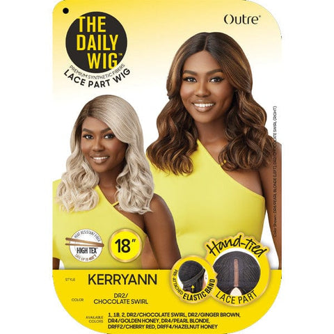 Outre The Daily Wig Synthetic Hair Lace Part Wig - KERRYANN - SoGoodBB.com