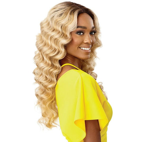 Outre The Daily Wig Synthetic Hair Wet & Wavy Lace Part Wig - WAVERLY - SoGoodBB.com